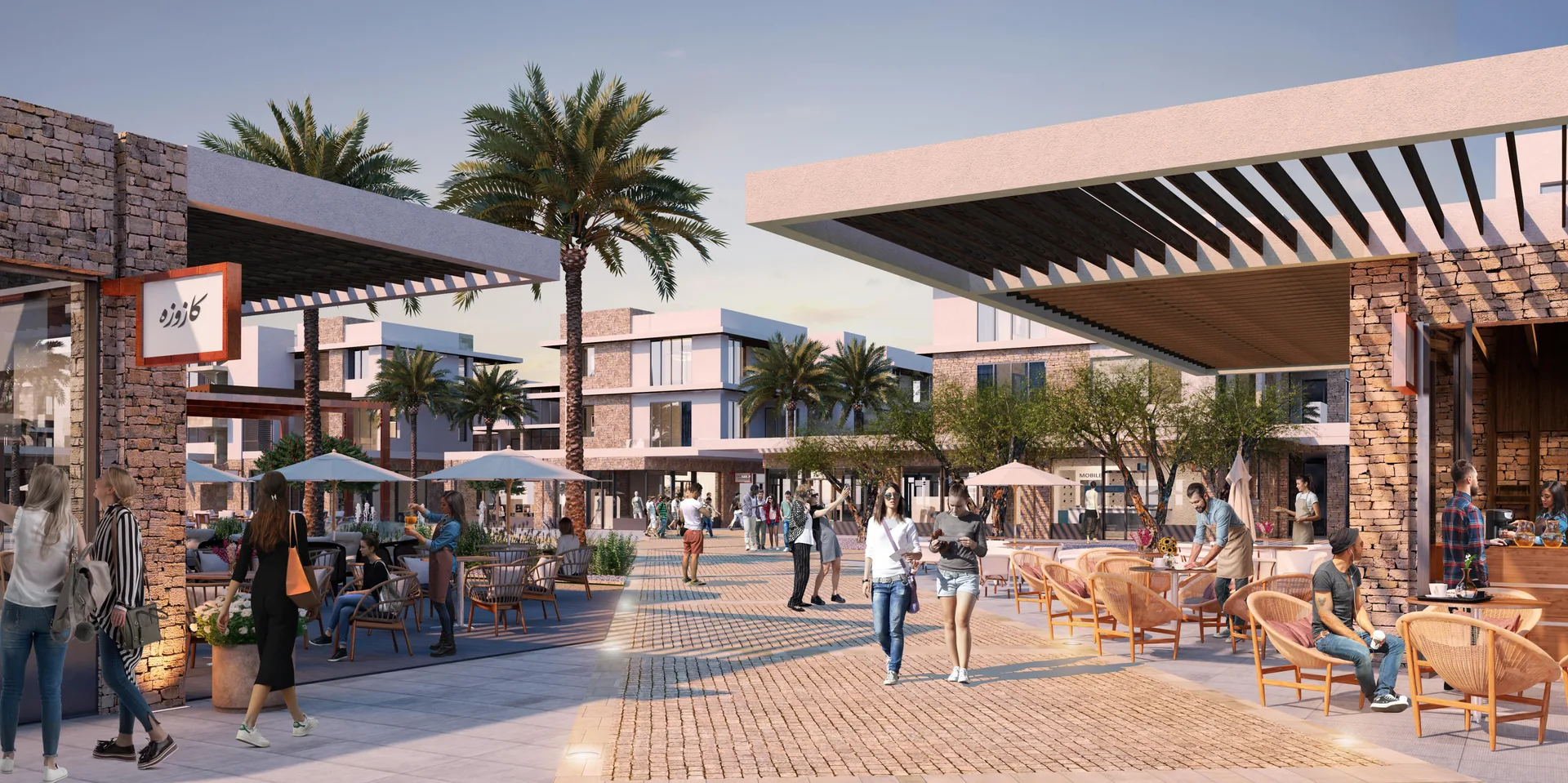 Espacio comercial GNC Retail Town Square en Mykonos, Grecia