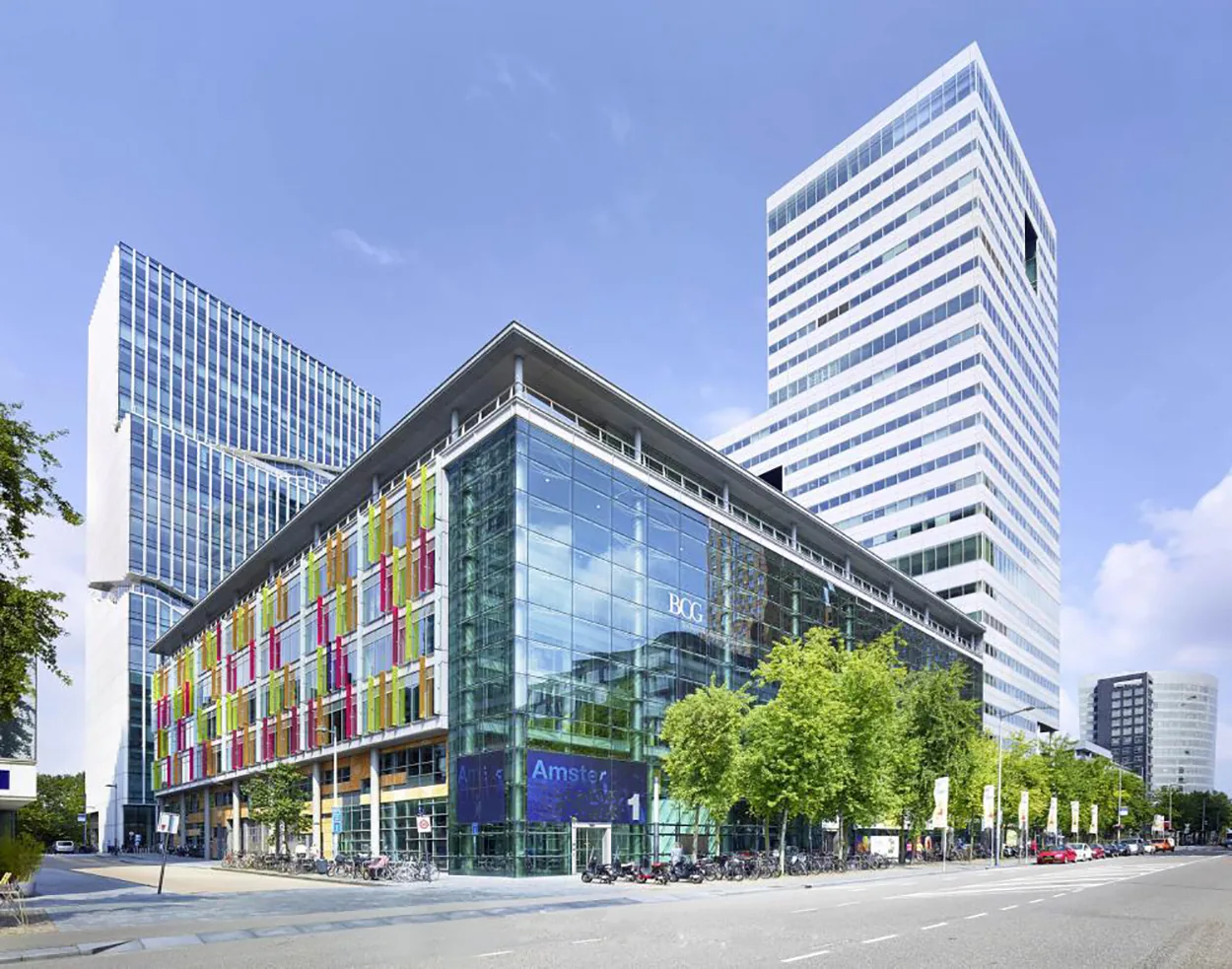 Edificio de oficinas Mahler 4 en Ámsterdam, Países Bajos