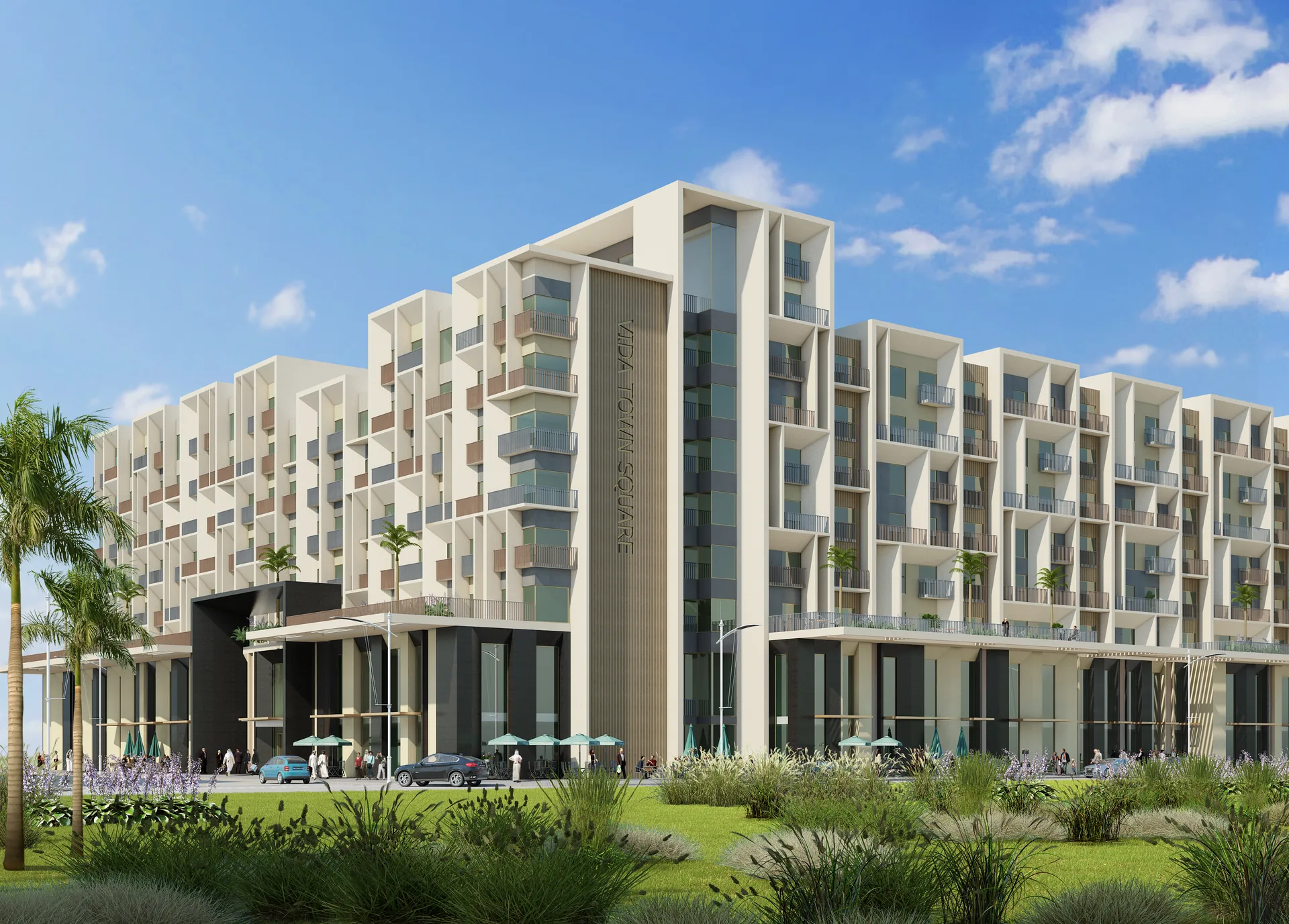 Hotel Townsquare Vida en Dubái, EAU — diseño hotelero de hospitalidad